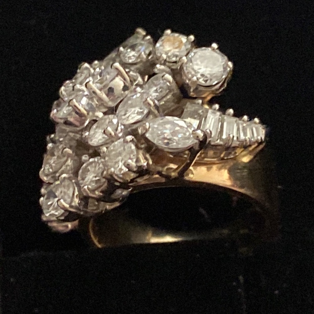 Diamond cocktail Ring